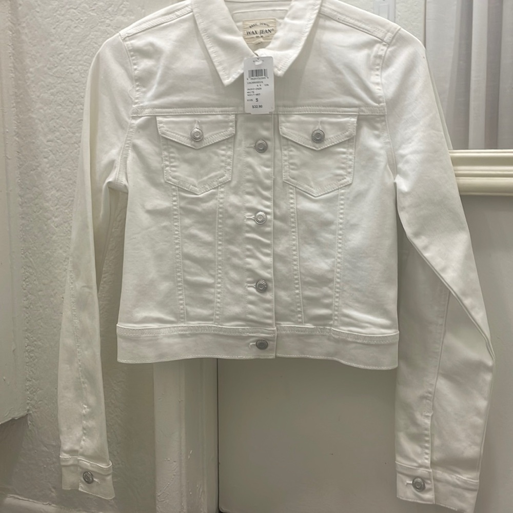 White denim jacket from windsor!